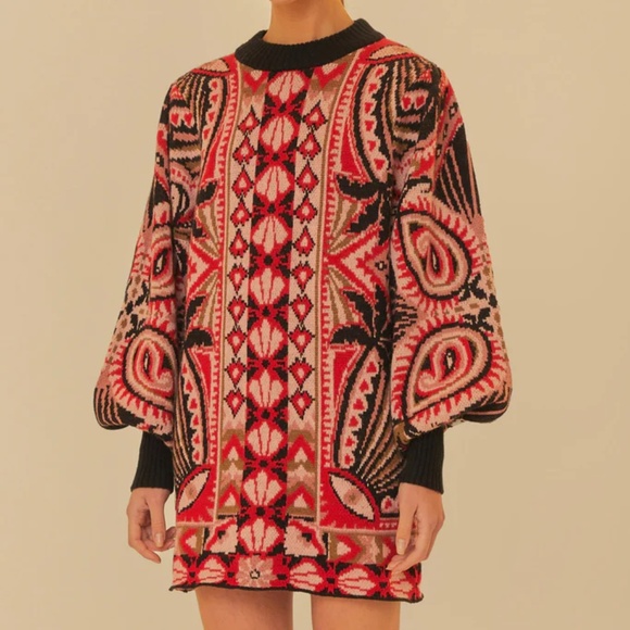Farm Rio Knit Dress - Picture 1 of 3